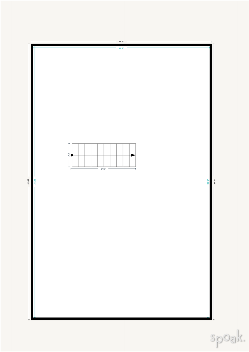 Single Story House Plan designed by Jordan Jarvis