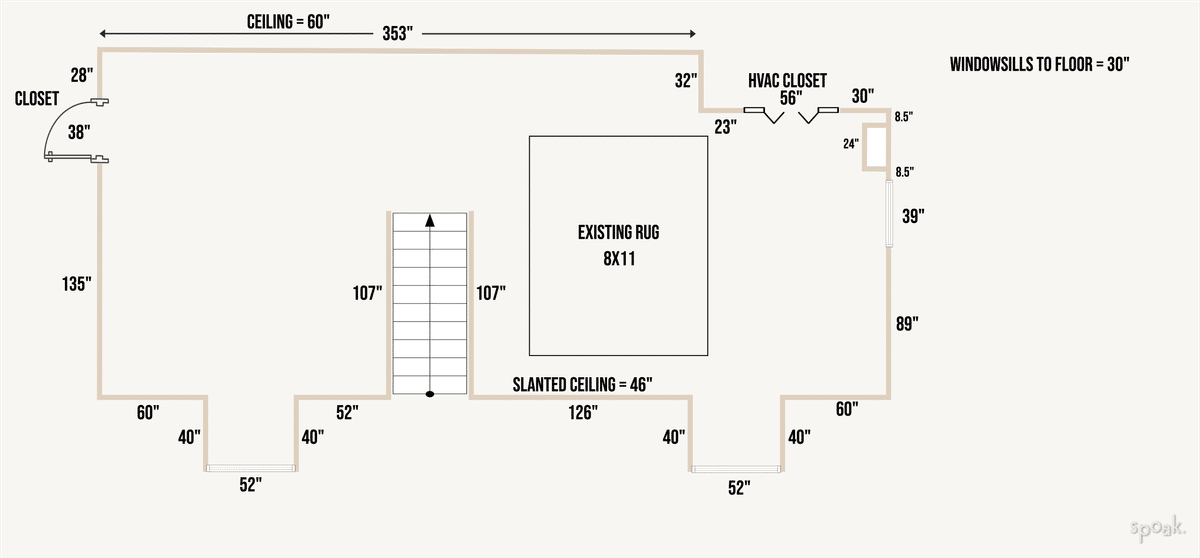 Play Room Plan designed by Stephanie Allison