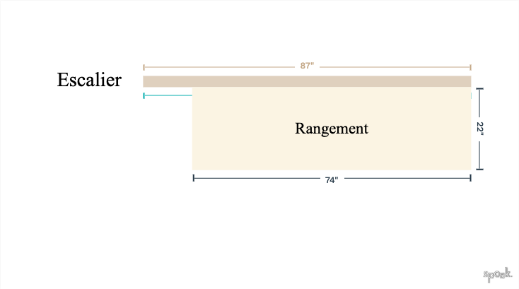 Hallway Plan designed by Gabriela Hebert