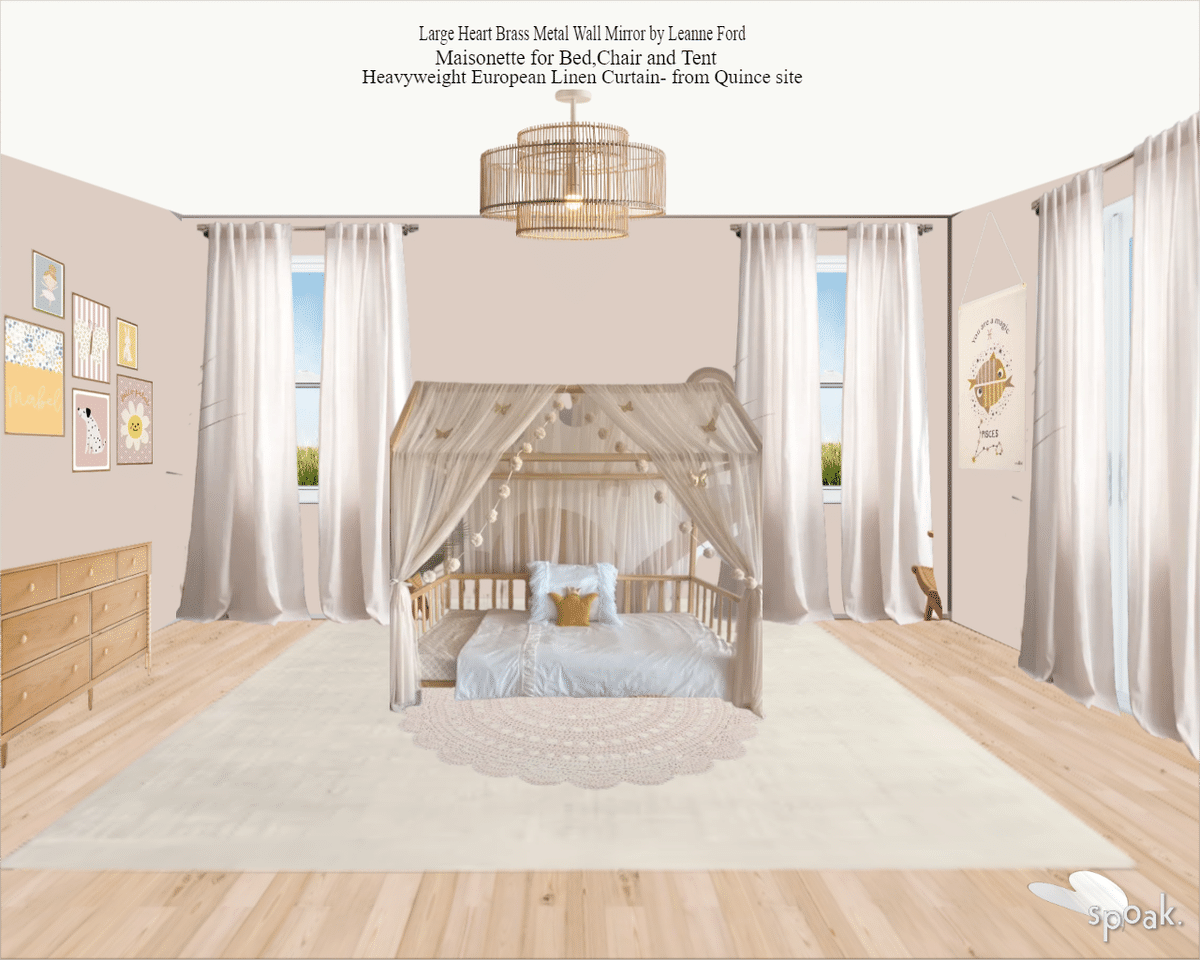 Olivia Room toddler designed by Antonela Cinturati