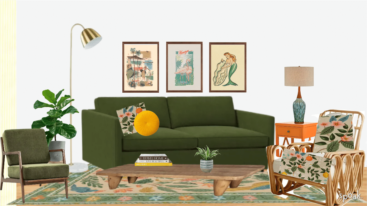 Living Room designed by Jenny McRae