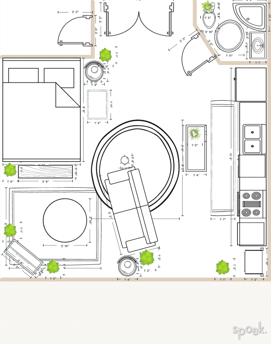 Garage Layout designed by megan kroll