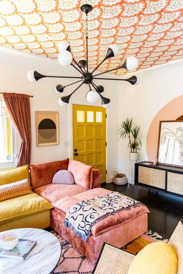 Maximalist Living Room designed by Yaeli Middleton