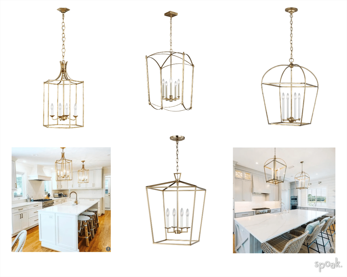 Lantern lights designed by Riley Lindley