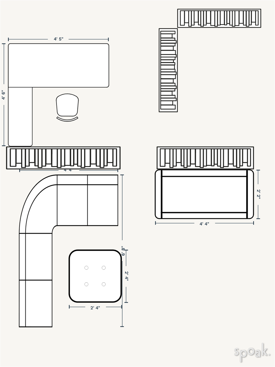 Play Room Plan designed by Lauren Moreira