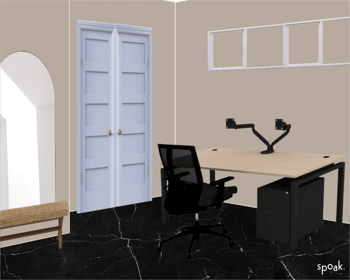 Office #3 designed by Marcie Kazanowski