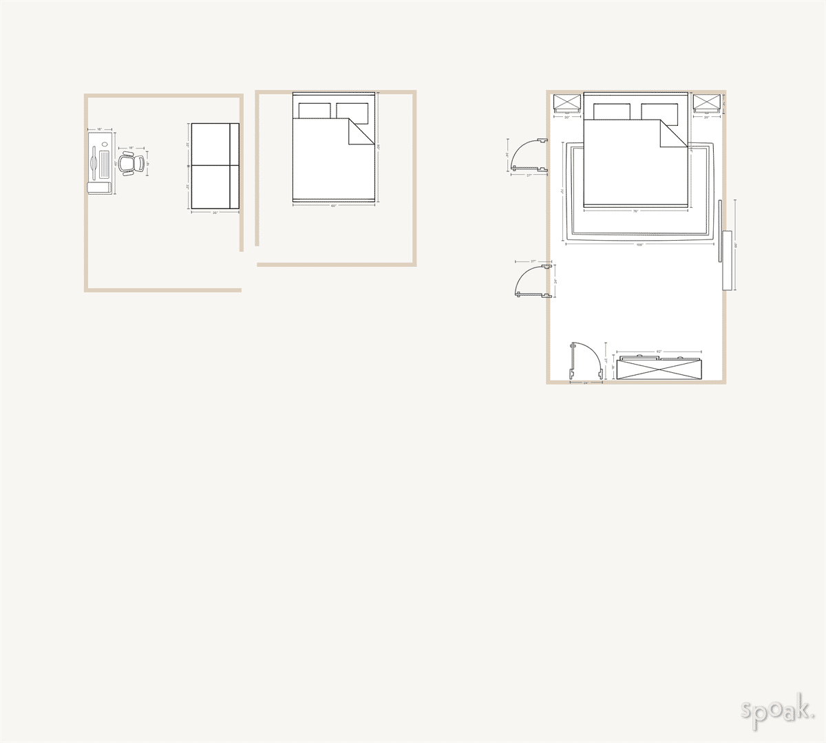 Three Bedroom House Plan designed by Emily Rappaport