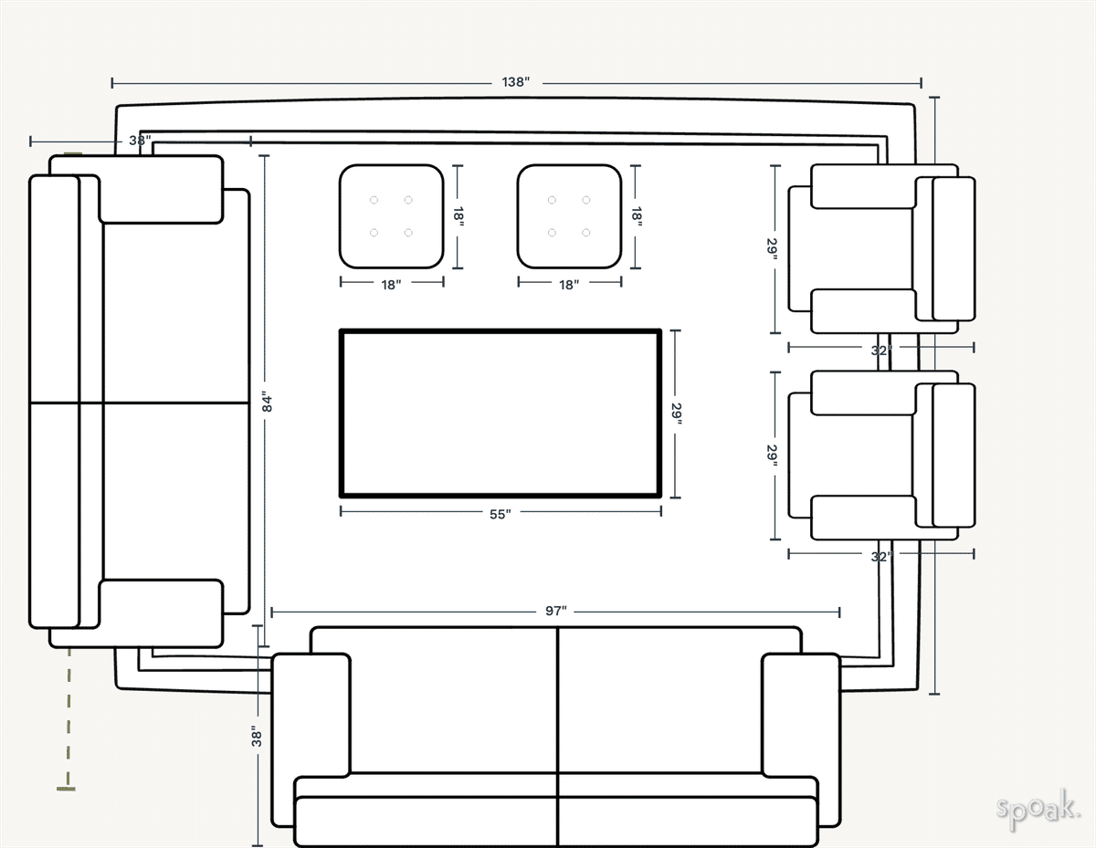 Laundry Room Floor Plan designed by Ashley Fuchs