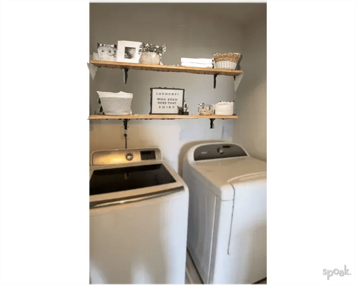 Laundry Room designed by Rachel Tracy