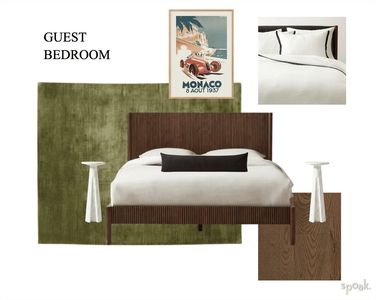 GUEST BEDROOM FINAL designed by Brooke Schwartz