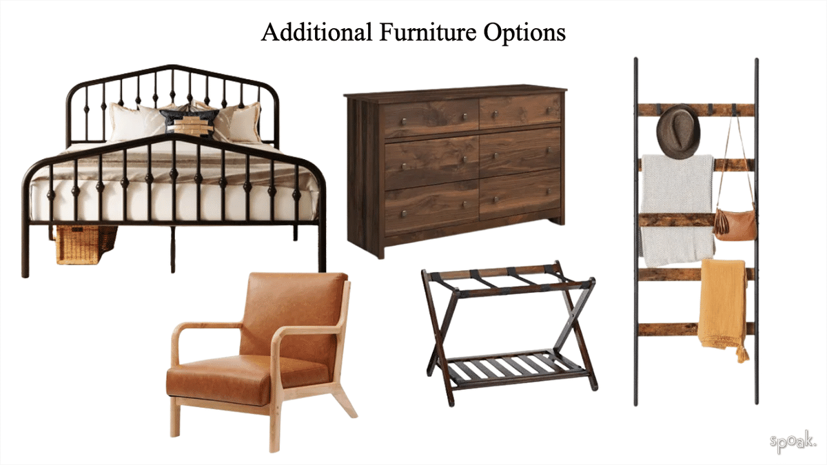 Additional Bedroom Furniture designed by Nomadic Nooks