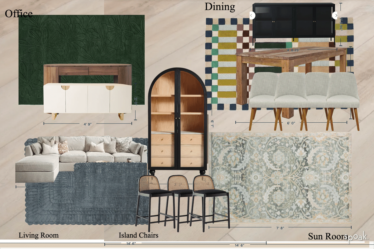 Library Floor Plan designed by Mimi Geberegeorgis