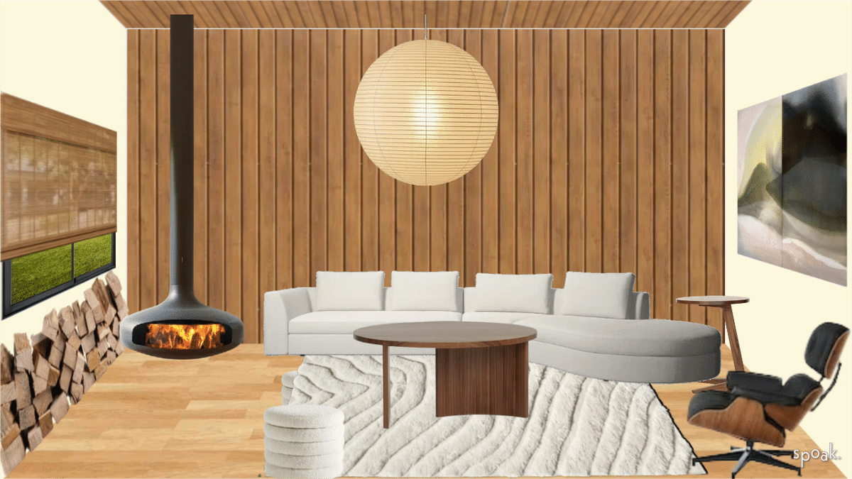 Living Room designed by Gabrielle Weitzel