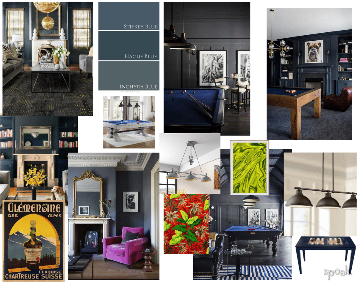 Parlour Room Mood Board designed by Zoe Shyn