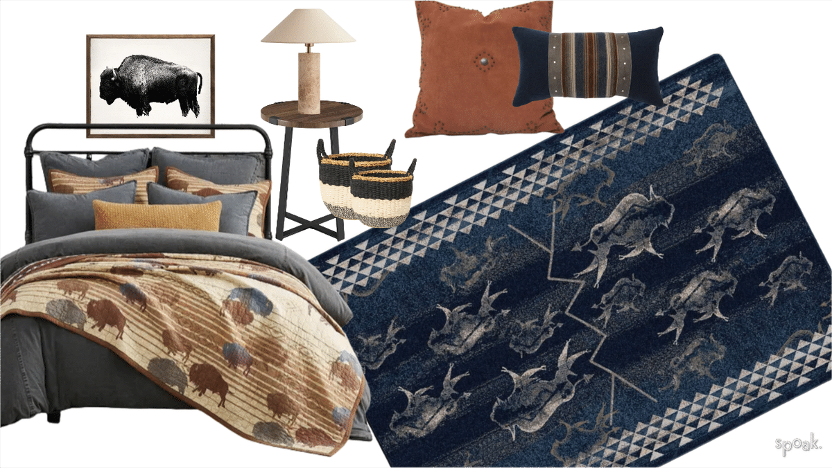 Primary Bedroom Mood Board designed by Tammy Payne