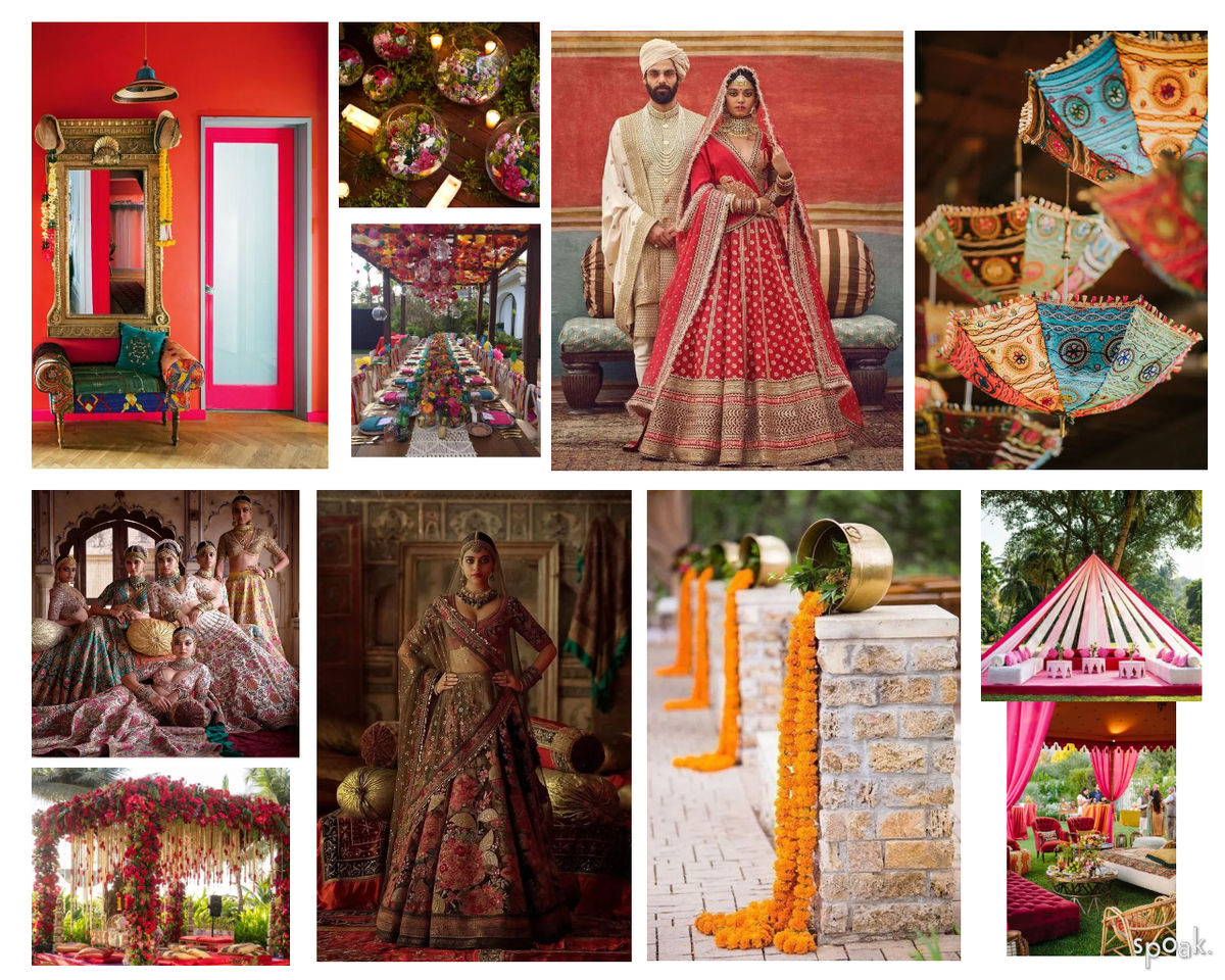 Wedding Vibes designed by Ananya Ashok