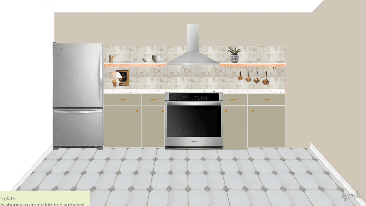 Kitchen designed by Nicole Maltrotti