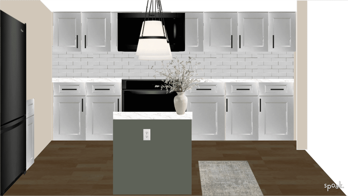 Kitchen Mock Up - FINAL designed by Kasey Moore