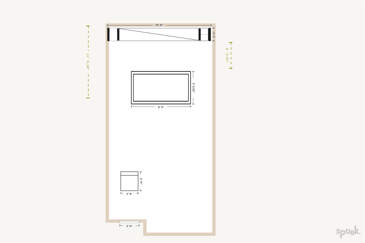 Kitchen Layout designed by Michael Schenck