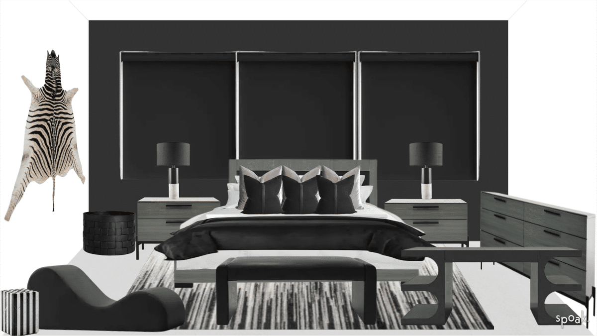 Room 12_black designed by Ashley McCain