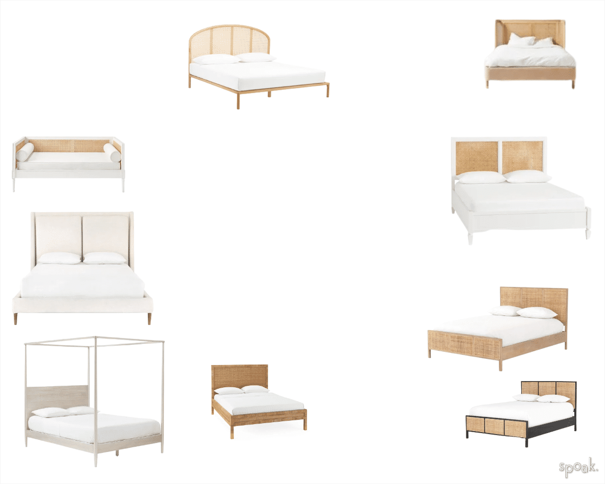 Beds designed by Maria Delucia