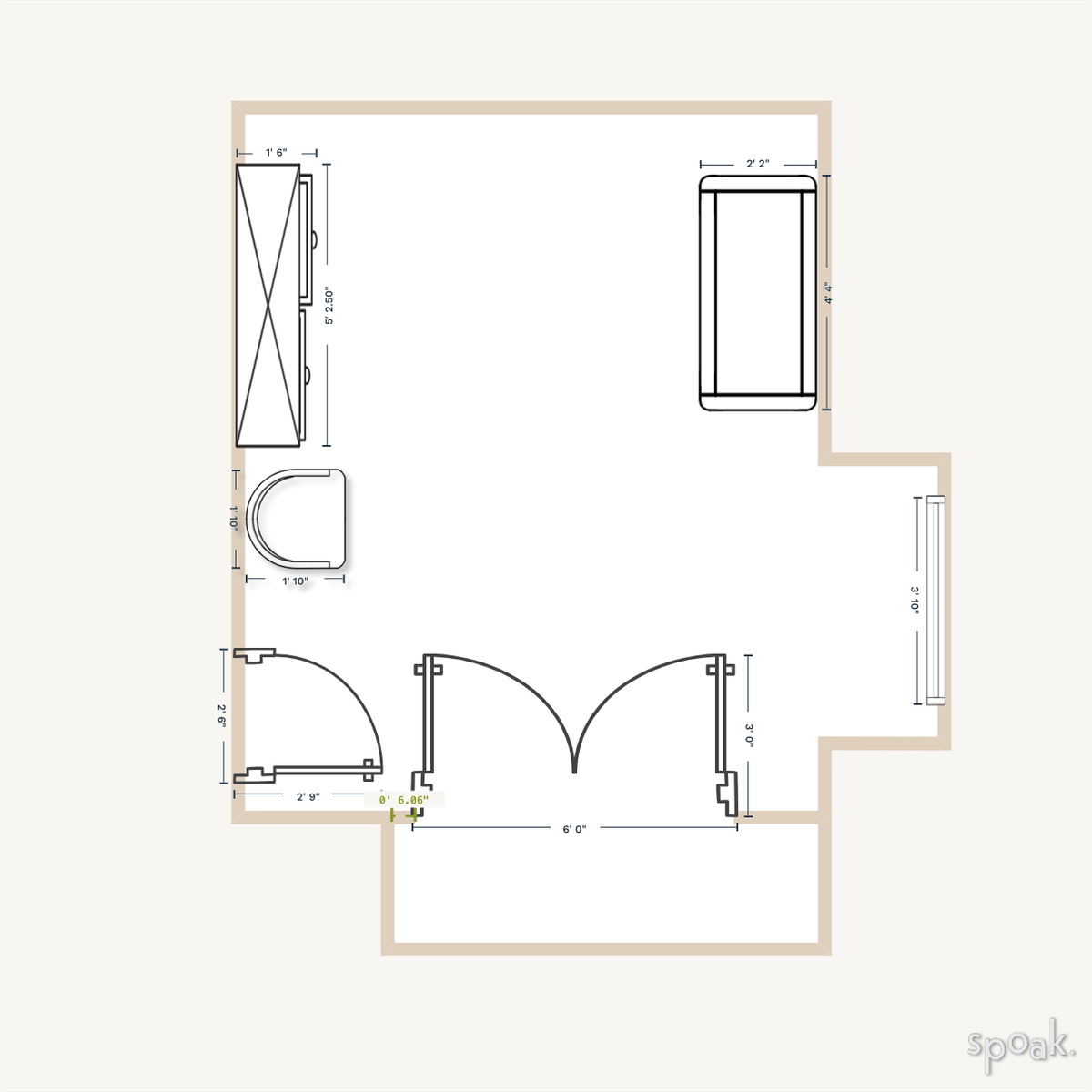 Nursery Layout designed by Sylvana Kiss