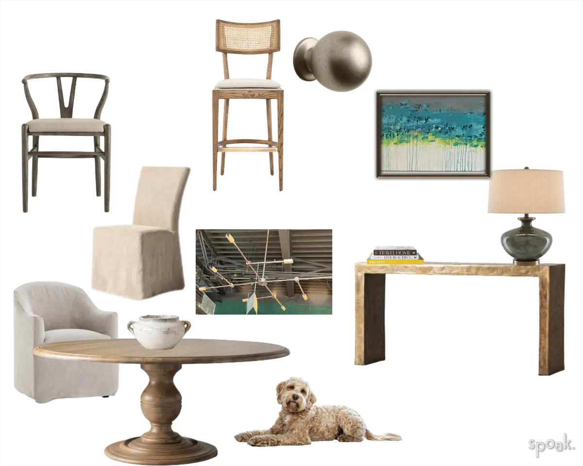 Casual Dining Area Mood Board designed by Ann Jones