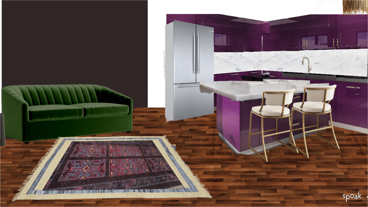 Living Room designed by Alexis Bourn-Lipsett