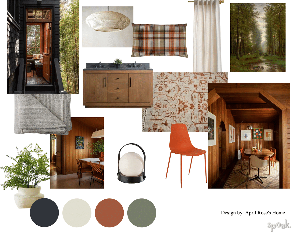 Moodboard designed by April Meisner