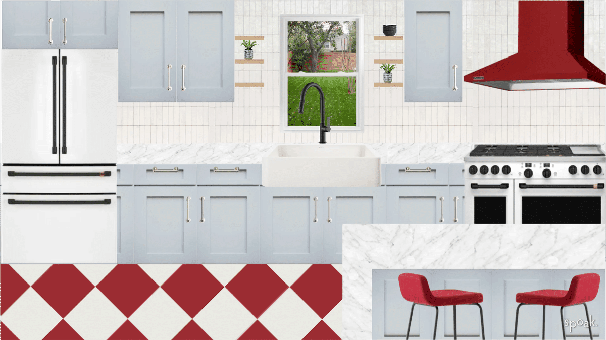 Kitchen Mood Board #4 designed by Laura Hernandez