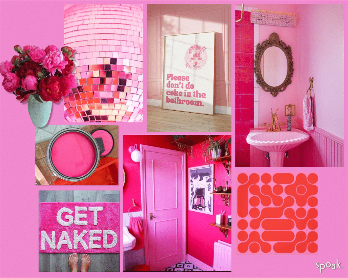 Pink Bathroom Hue (copy) designed by Kaci Chesser McCombs