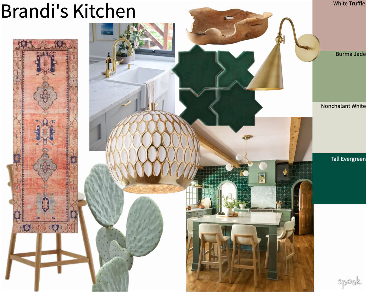 Kitchen Mood Board_Brandi Unger designed by Meghan Ann Gruber