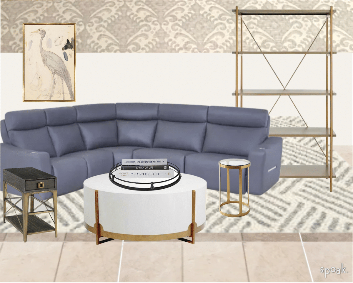 Living Room designed by Morgan Hatch