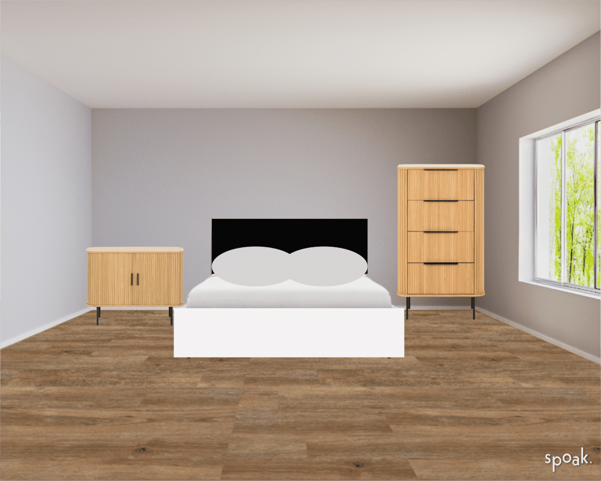 Bedroom designed by gg fine