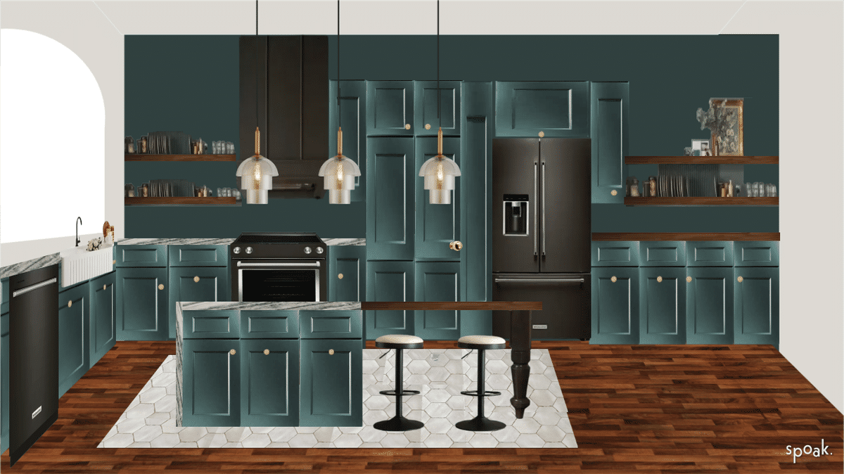 Kitchen designed by Tyanna Veltman