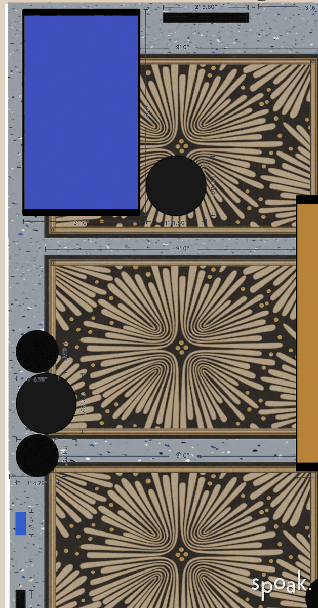 Garage Floor Plan designed by Melody Rowan