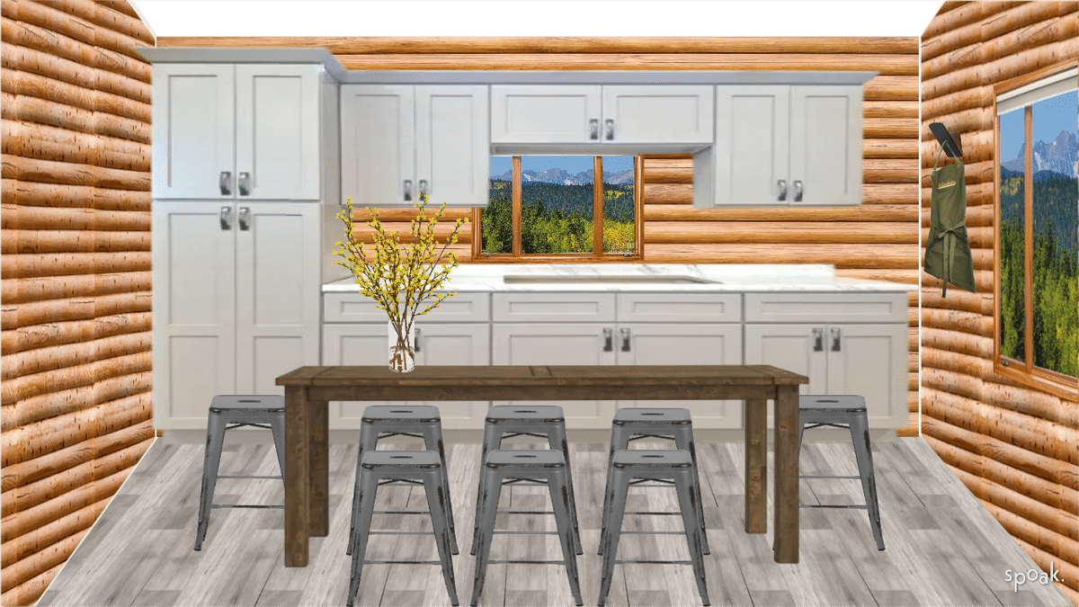 kitchen/dining designed by Showplace Design