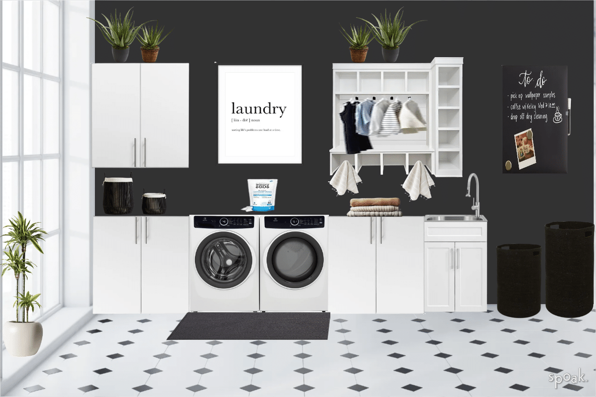 Laundry Room designed by Jackie Slemmer