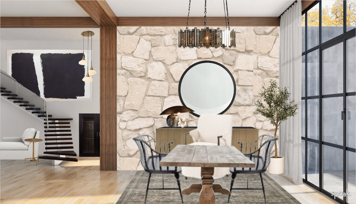 Traditional Dining designed by Shannon Stucke