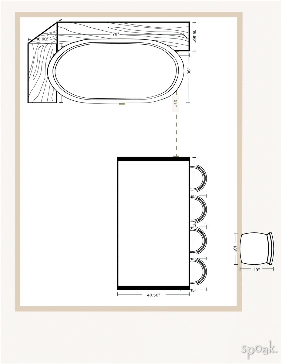 Kitchen Layout designed by Averyl Yaco