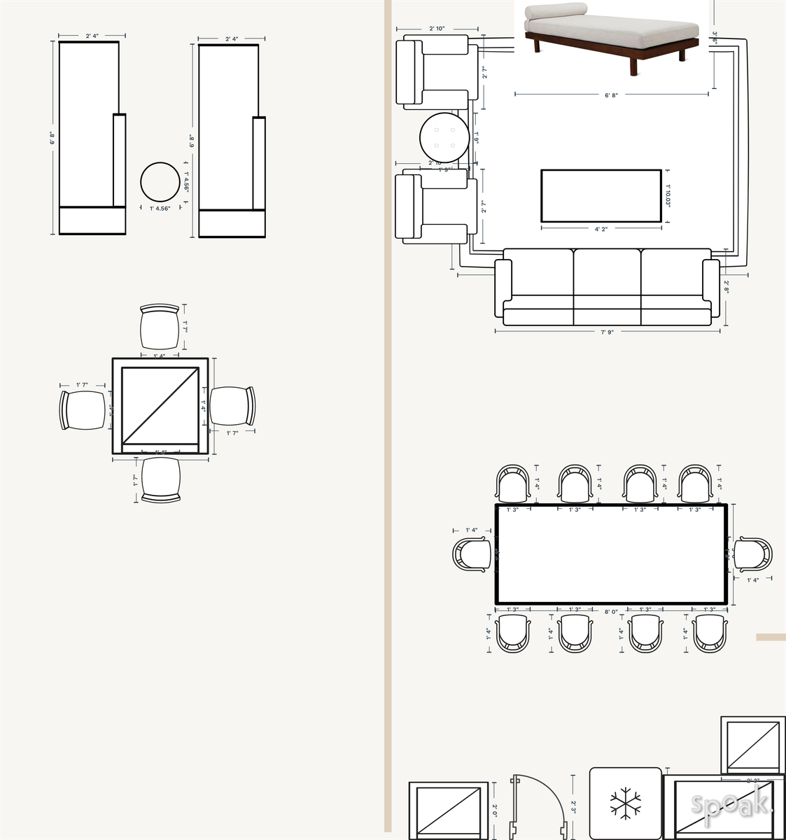 Kitchen Floor Plan designed by robin fisher