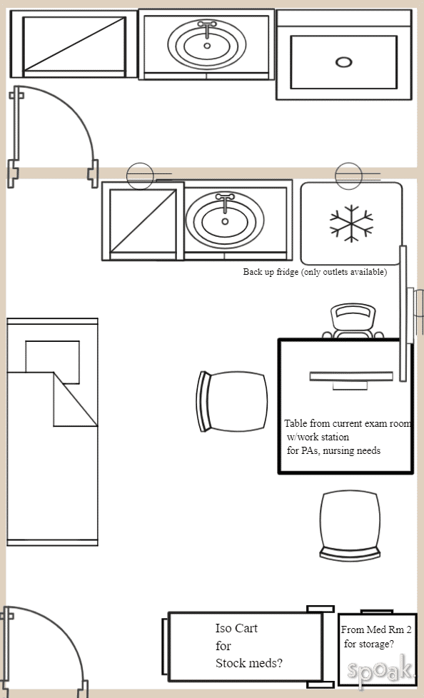 Large rectangle office layouts and floor plan ideas.