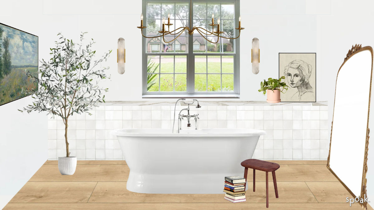 Bath Tub View designed by Lauren Neuenhaus