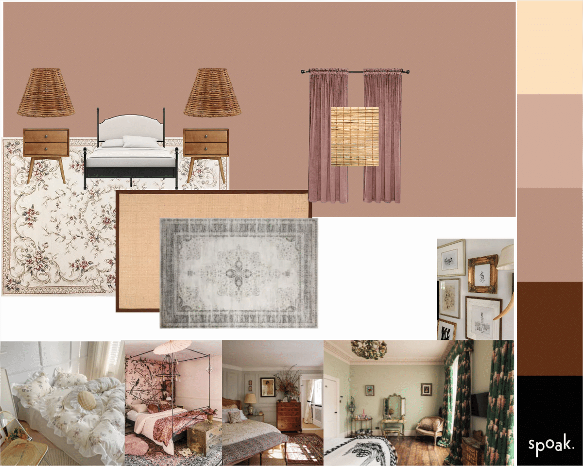 Primary Bedroom Mood Board designed by Sara Balsam