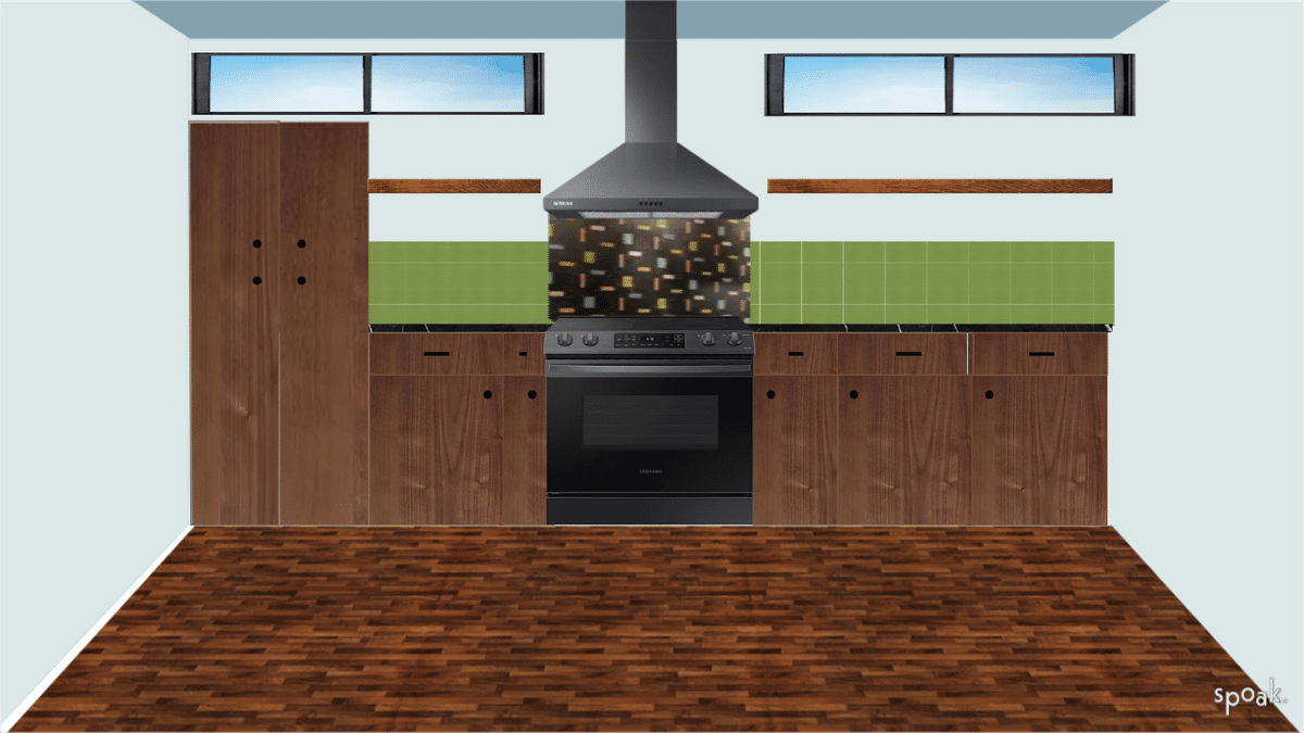 Kitchen designed by Devin Breaux