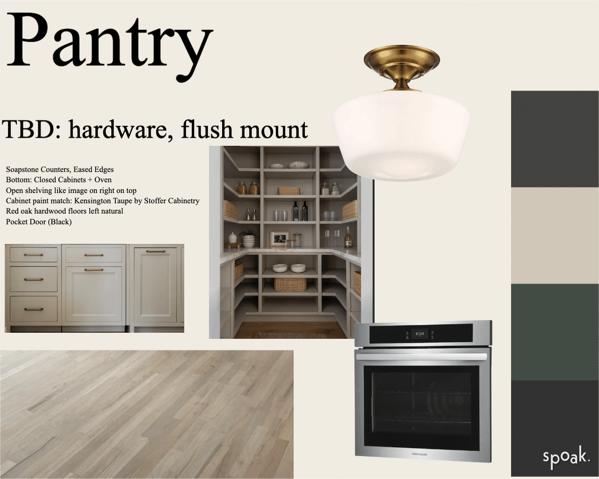 Pantry designed by Melissa Cohen
