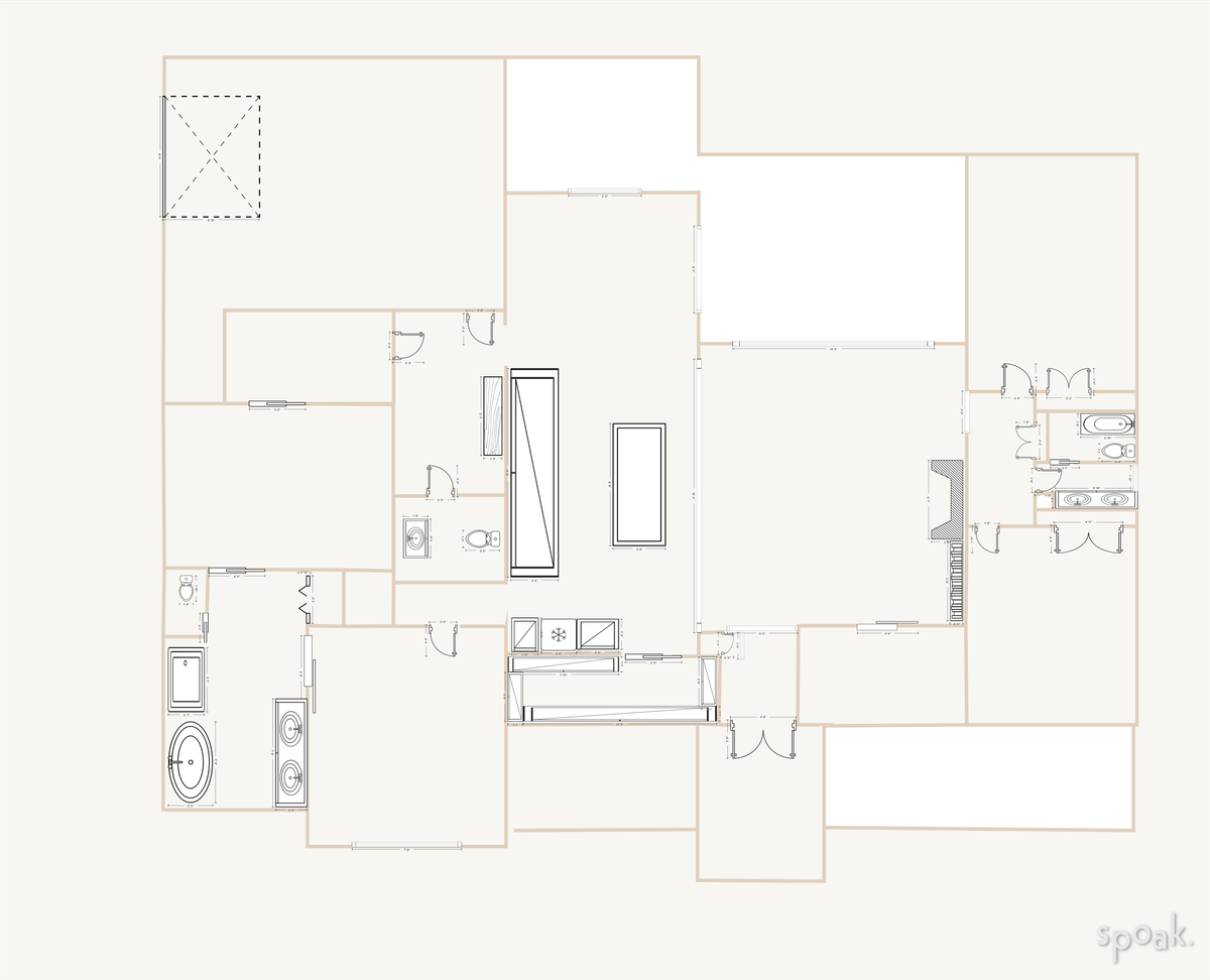 Three Bedroom House Layout designed by Abbey Alldredge