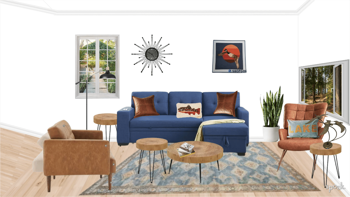 Living Room Right Side designed by Jennifer Crandell