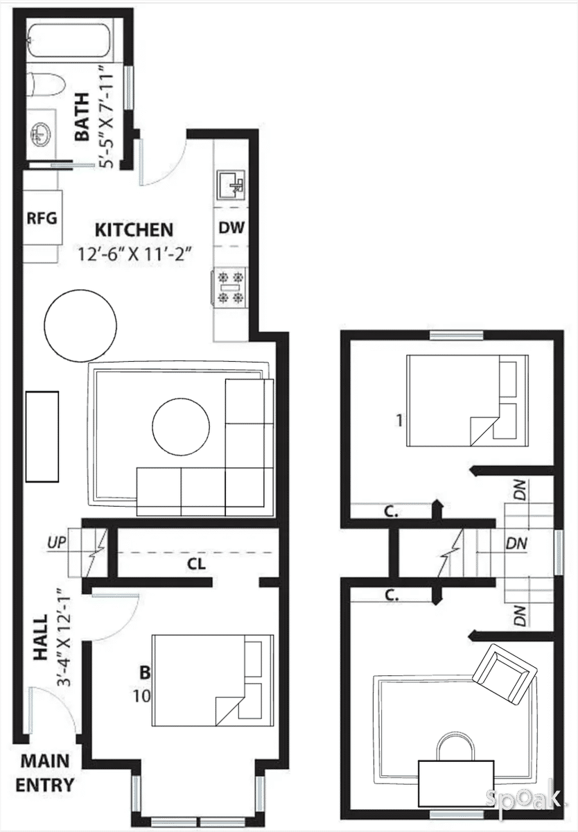 Craft Room Layout designed by Shelby Anderson