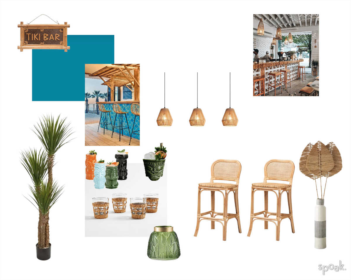 Kitchen Mood Board designed by Victoria Wootton